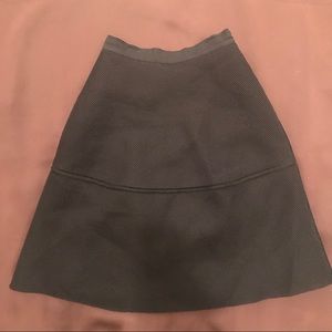 Topshop Mesh Bonded Airtex Lantern Skirt